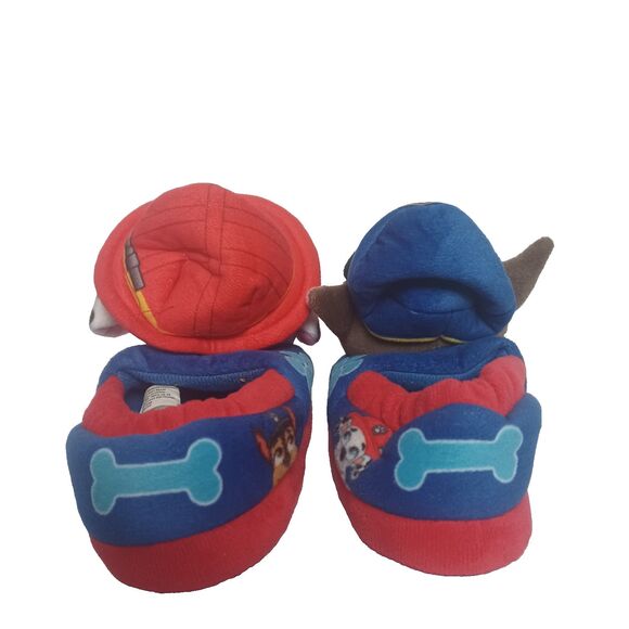 Paw Patrol  Slippers Size 7/8 Chase Marshall House Shoes Dogs Kids - Picture 4 of 6